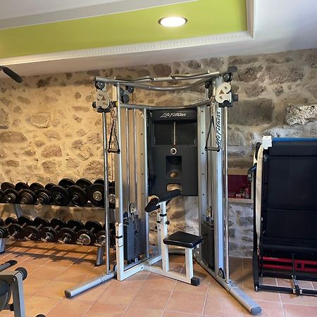 Chalet Casa Con Piscina En Arbo Vigo Luaran gambar