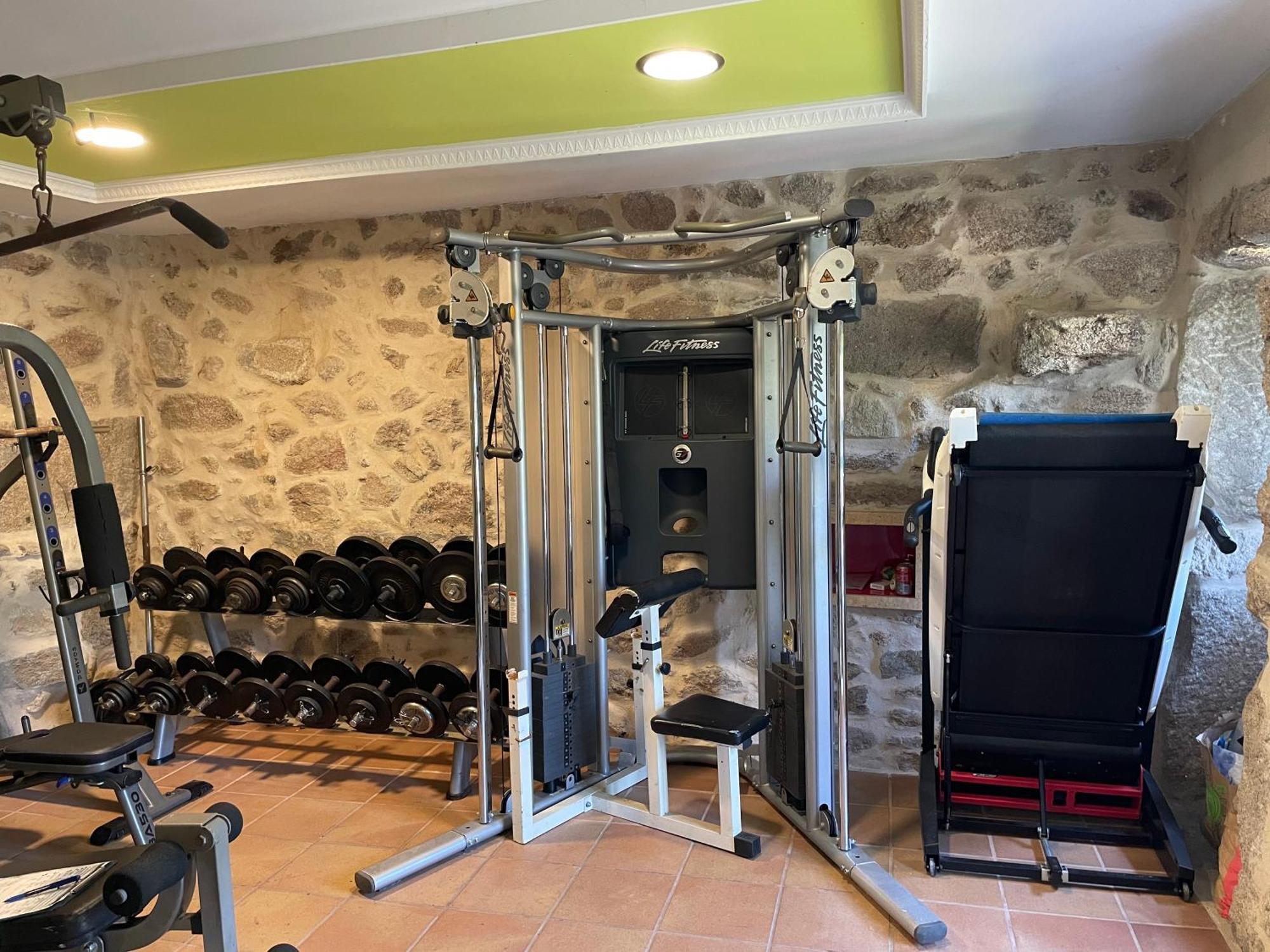 Chalet Casa Con Piscina En Arbo Vigo Luaran gambar